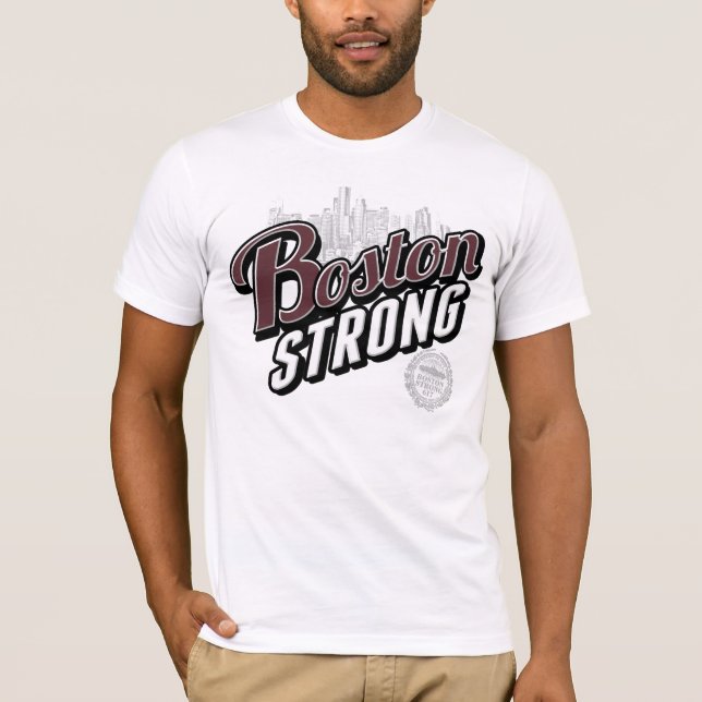 BOSTON STRONG CITY T-Shirt (Vorderseite)