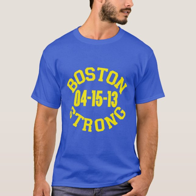 Boston Strong Erinnerungen T-Shirt (Vorderseite)