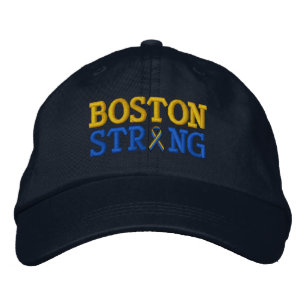 Boston Strong Ribbon Embroidery Cap Bestickte Baseballkappe