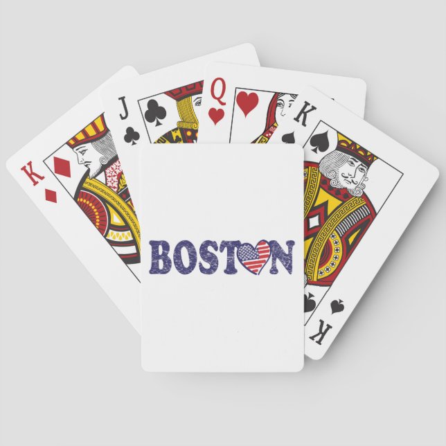 Boston Strong Spielkarten (Rückseite)