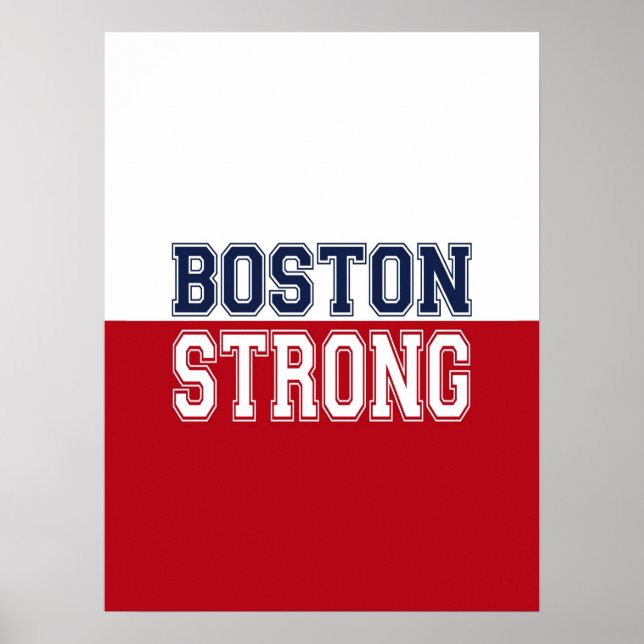 Boston Strong Spirit Decor Poster (Vorne)