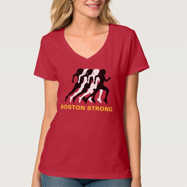 Boston Strong Tee Shirt (Vorderseite)