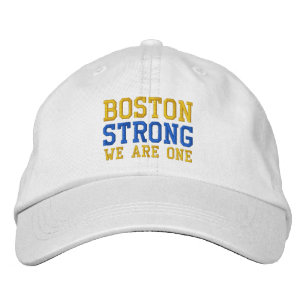 Boston Strong We are one Stickkasten Bestickte Baseballkappe