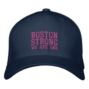Boston Strong We are one Stickkasten Bestickte Kappe