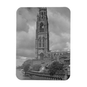 Boston-Stumpf und Fluss Welland, Lincolnshire Magnet