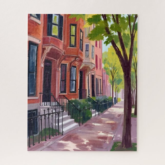Boston Summer | Massachusetts Brownstones (Vertikal)
