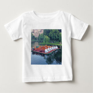 Boston Swan Boats Baby T-shirt