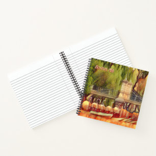 Boston Swan Boats Summer Notizbuch