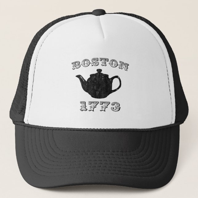 Boston-Tee-Party Truckerkappe (Vorderseite)
