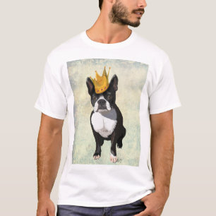 Boston Terrier and Crown T-Shirt