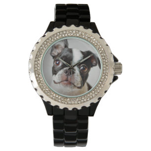 Boston Terrier Armbanduhr
