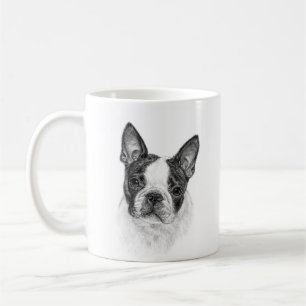 Boston Terrier Art von Glenda S. Harlan Kaffeetasse