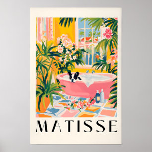 Boston Terrier Ästhetisches Poster, Dog Print, Fun Poster