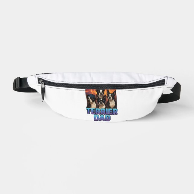 Boston-Terrier Bauchtasche (Vorderseite)