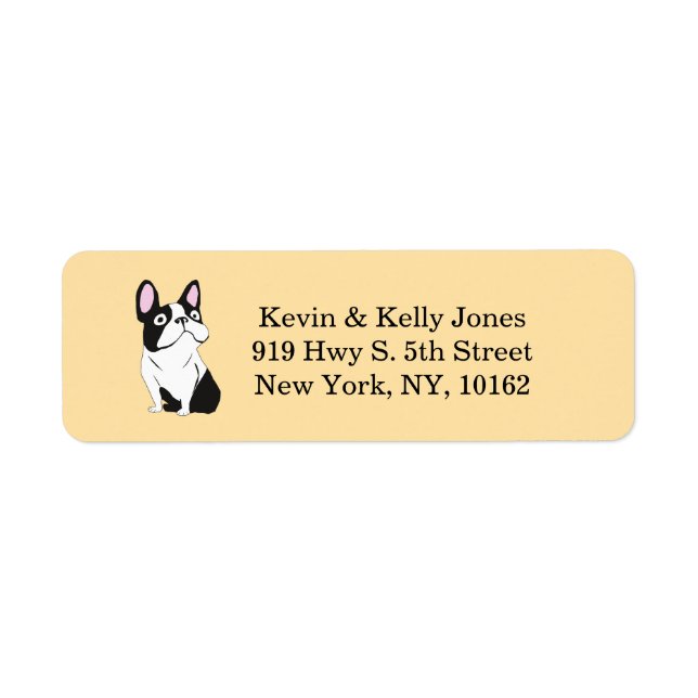 Boston Terrier beige (Vorne)