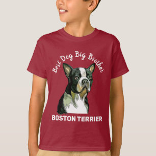 Boston Terrier Bester großer Bruder je T - Shirt