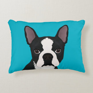 Boston Terrier Cartoon Dekokissen