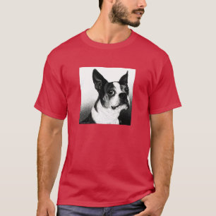 Boston Terrier Dark T - Shirt - "Boston Style"