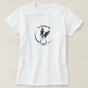 Boston Terrier, das ganz ungefähr ich sein ist T-Shirt