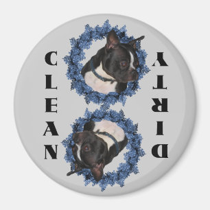Boston Terrier Dishwasher Magnet