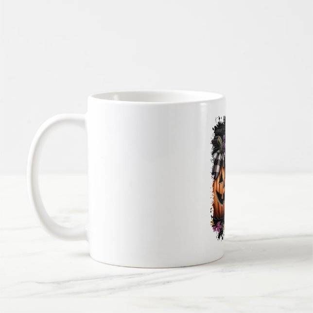 Boston Terrier Dog Halloween Kaffeetasse (Links)