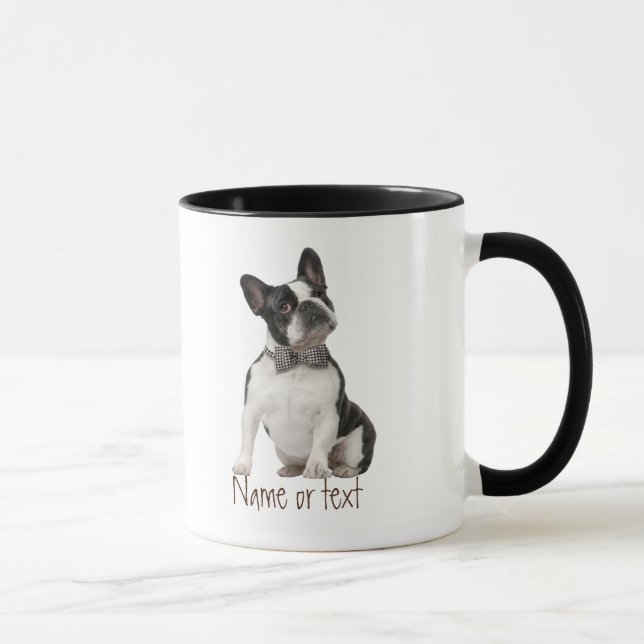 Boston Terrier Dog Individuelle Tasse (Rechts)