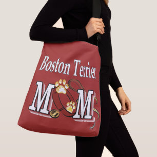 Boston Terrier Dog MAMA Tragetaschen Mit Langen Trägern