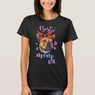 Boston Terrier Dog Mama Welpe Mama T-Shirt