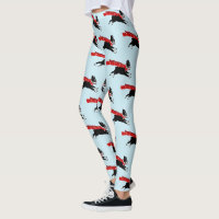 Boston Terrier Dog mit Red Scarf Gemustert