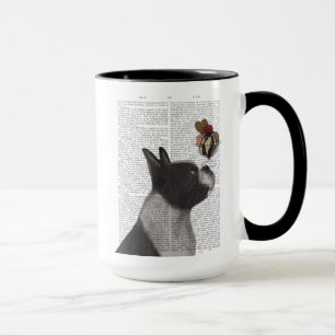 Boston Terrier Eiscreme Tasse