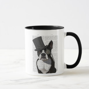 Boston Terrier, Formal Hound und Hat Tasse