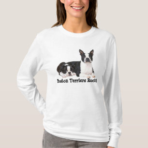 Boston-Terrier-Freund-Damen-T - Shirt