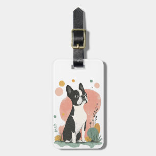 Boston Terrier Gepäckanhänger