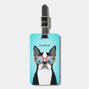 Boston Terrier-Gepäckanhänger Gepäckanhänger