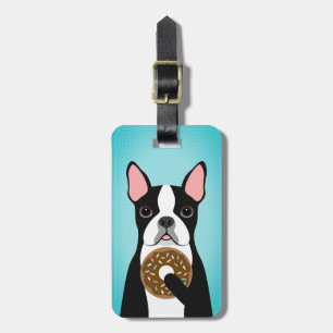 Boston Terrier-Gepäckanhänger Gepäckanhänger