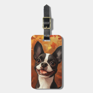Boston Terrier-Gepäckanhänger Gepäckanhänger