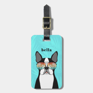 Boston Terrier-Gepäckanhänger Gepäckanhänger