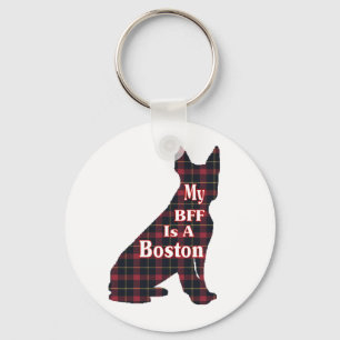 Boston Terrier Geschenke Schlüsselanhänger
