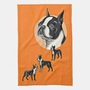 Boston Terrier Geschirrtuch