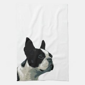 Boston-Terrier Handtuch