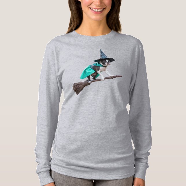 Boston Terrier Hexch T-Shirt (Vorderseite)