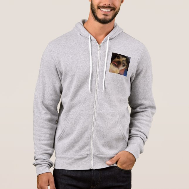 Boston Terrier Hoodie (Vorderseite)