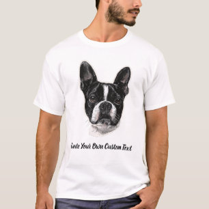 Boston Terrier Hund Erstellen Sie Ihren eigenen be T-Shirt