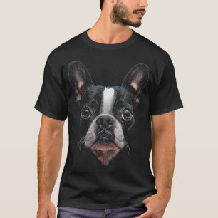 Boston Terrier Hund Haustier Boston Terrier Männer T-Shirt