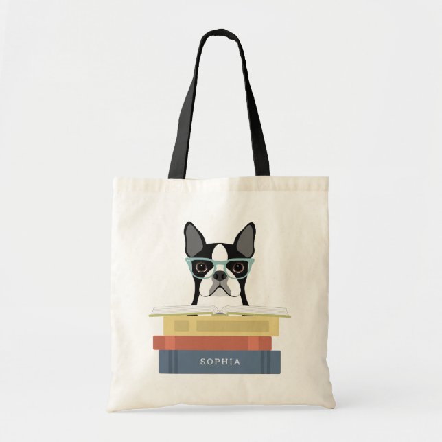 Boston Terrier Hund Tragetaschen (Vorne)