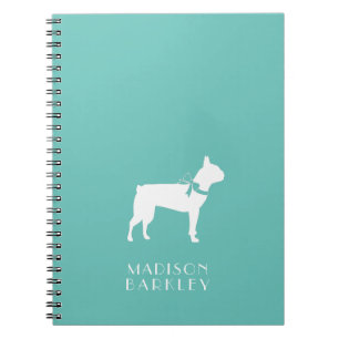 Boston Terrier Hund Welpe Notizblock