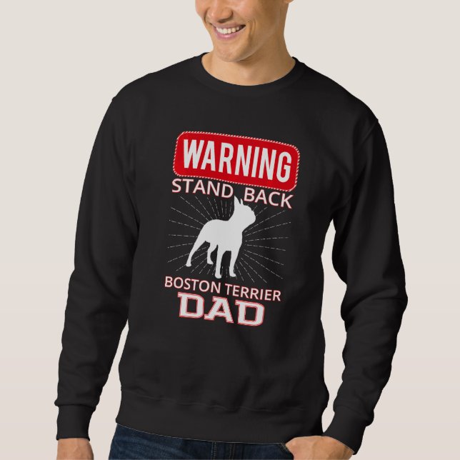 Boston Terrier Hunderasse  1 Sweatshirt (Vorderseite)