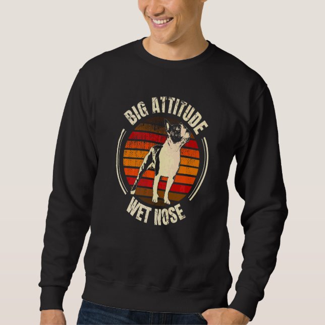 Boston Terrier Hunderasse  78 Sweatshirt (Vorderseite)