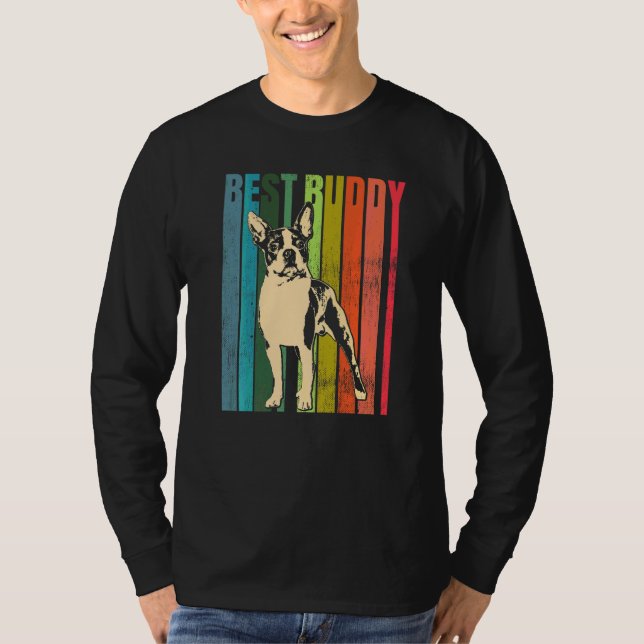 Boston Terrier Hunderasse  95 T-Shirt (Vorderseite)