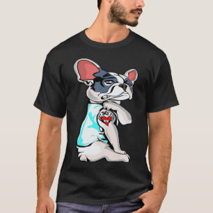 Boston Terrier I Liebe Mama Tattoo Mother's Day Gi T-Shirt